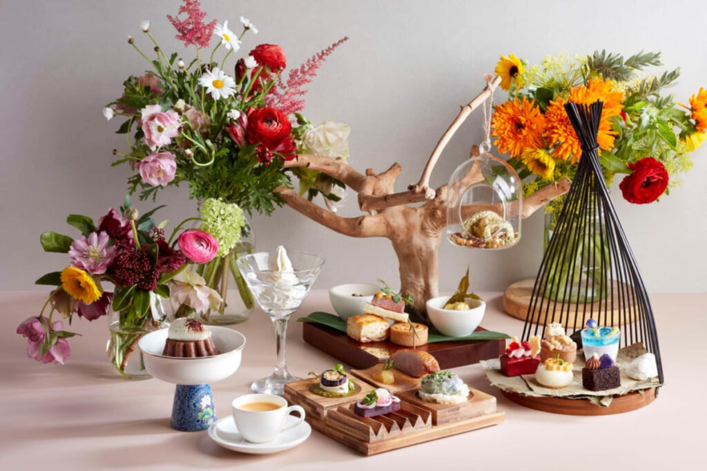 The Hotel Kempinsky Herbs and Fowers Afternoon Tea