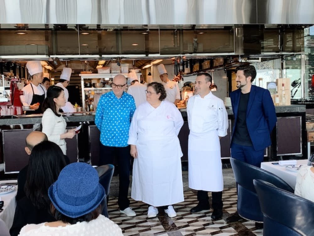 Valeria Picini and the Tosca Hong Kong team