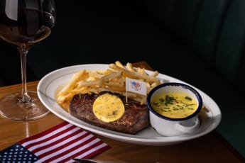 Steak Frites - Flat Iron Steak, French Fries