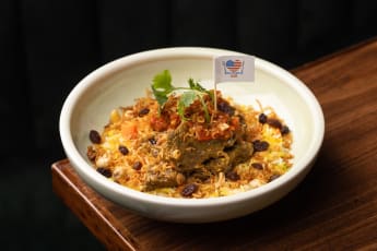 Burmese Style beef Biryani