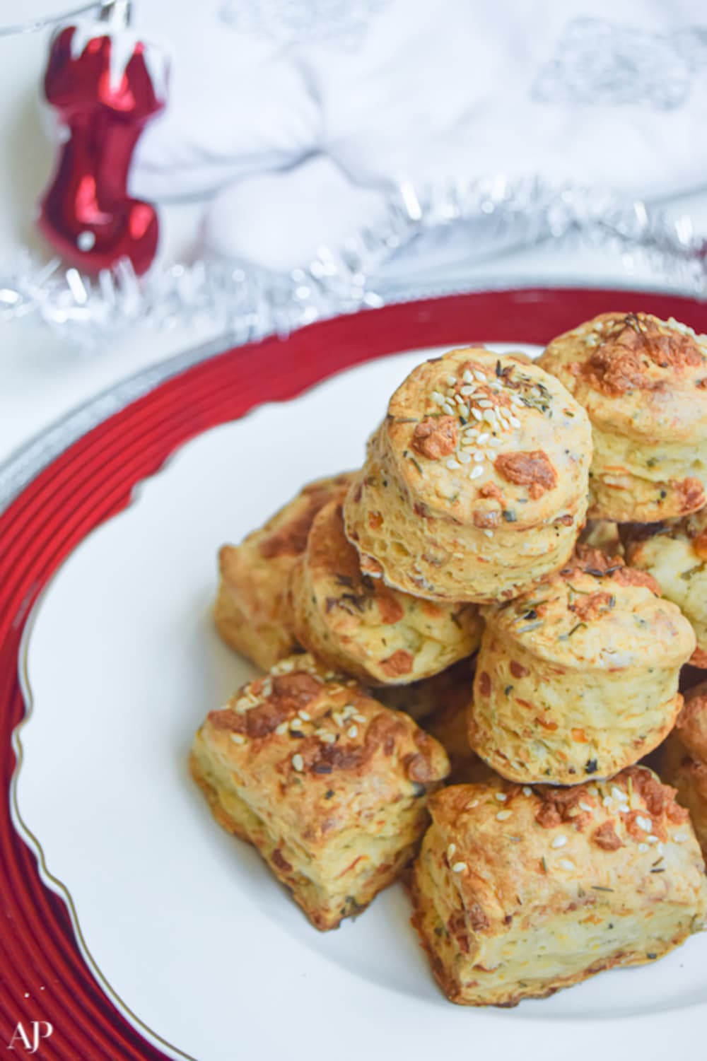  Bacon Cheddar biscuits