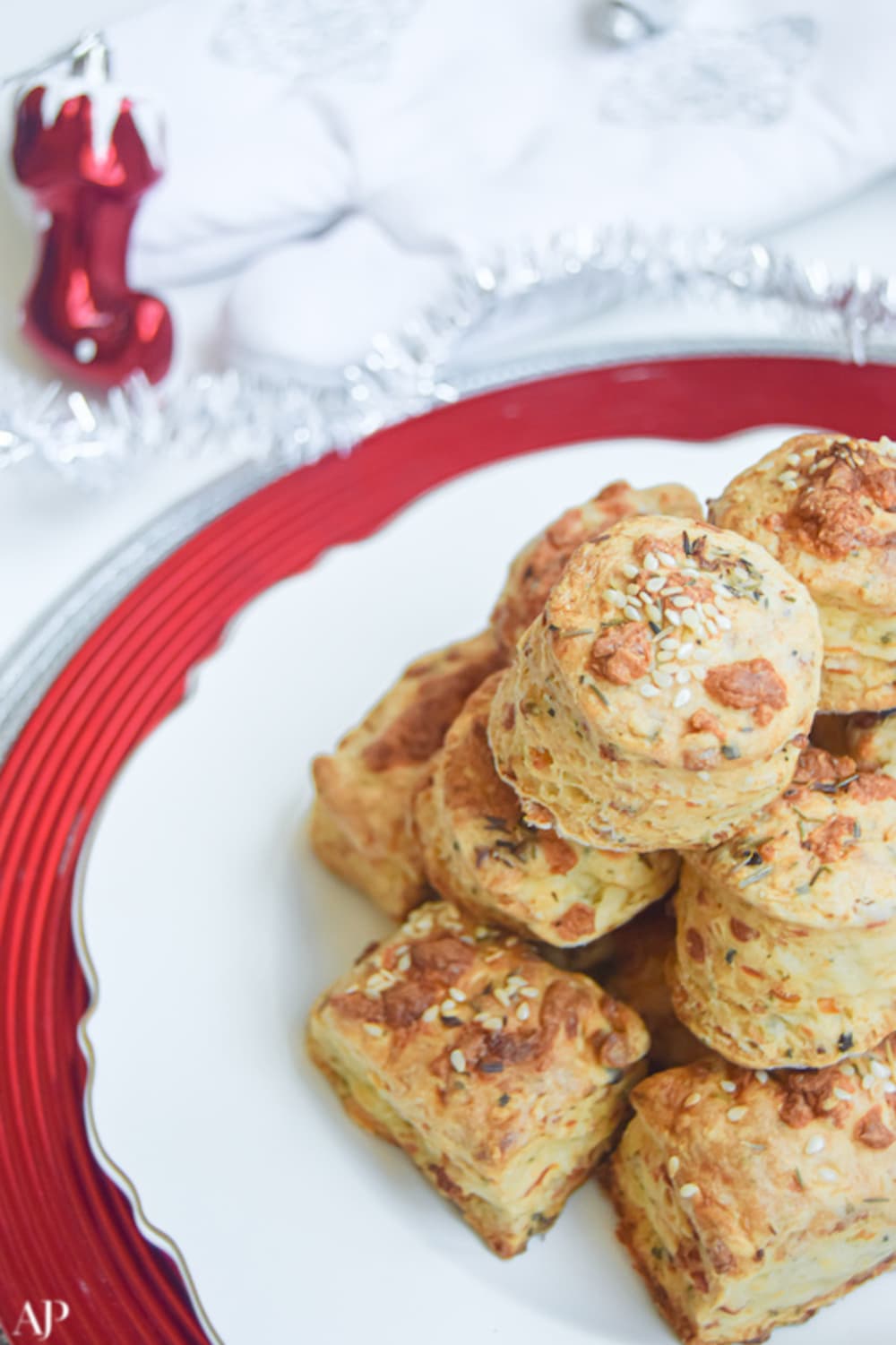  Bacon Cheddar biscuits