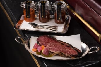 Seven Pepper beef brisket