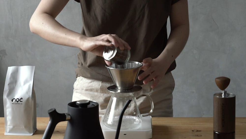 Pourover step-by-step guide