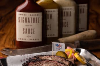 All American brisket (200g) & Cider Glazed baby back ribs