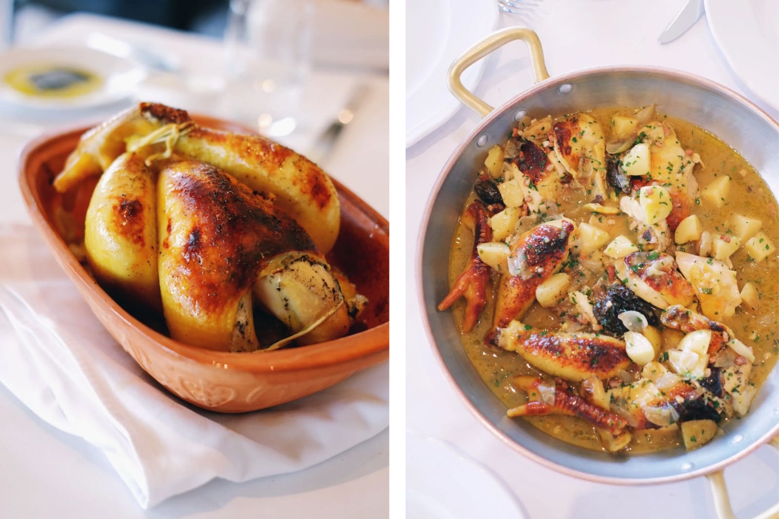 Pollo piemontese cotto in pentola d'argilla