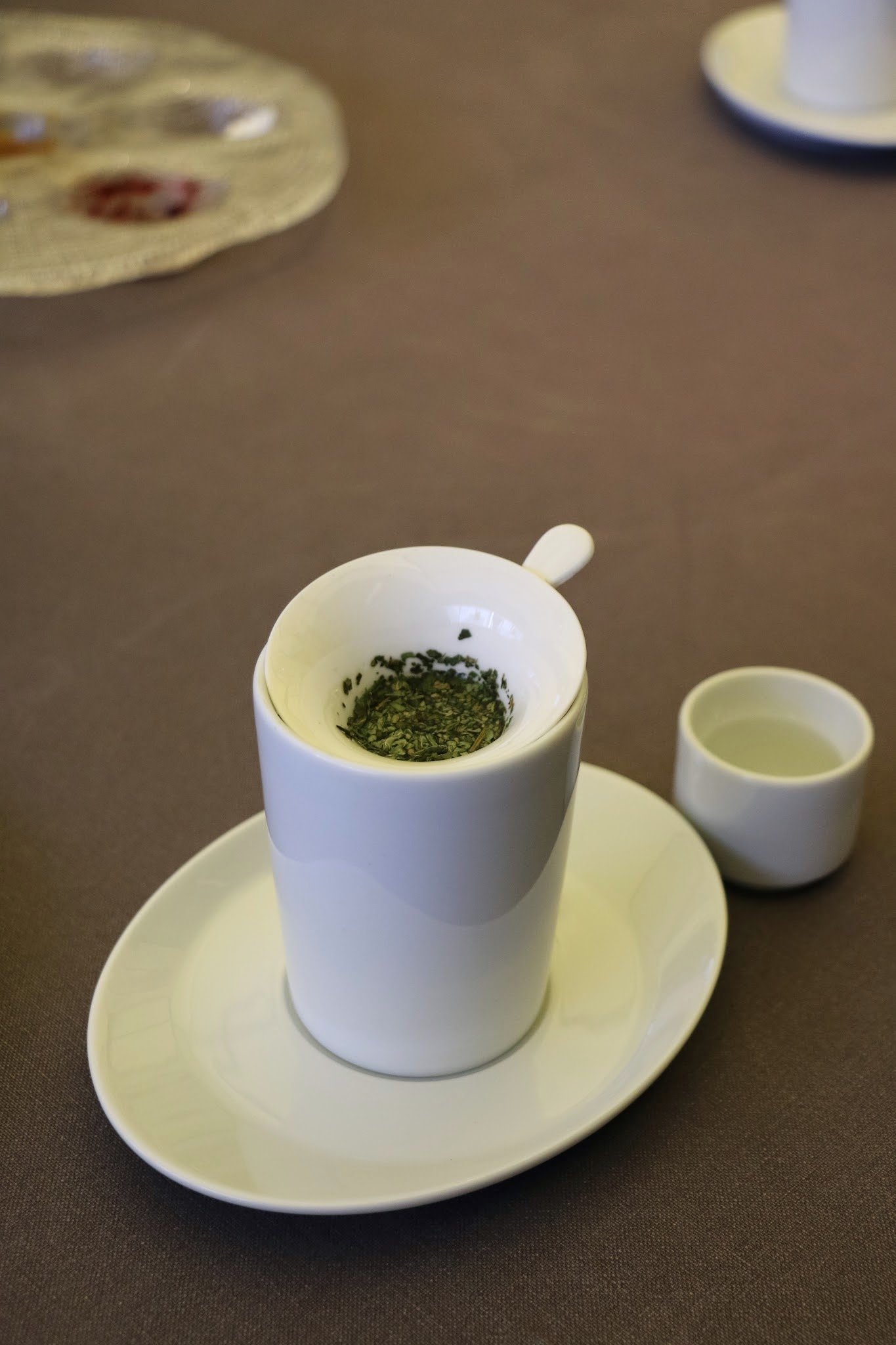 Jung Sik Dang, Korea, Petit Fours, Mint Tea