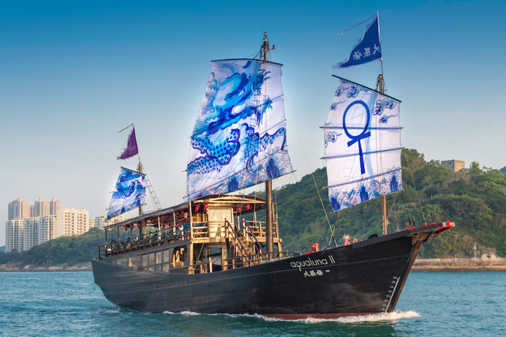  Dragon Boat Festival lunch aboard aqualuna II Hong Kong