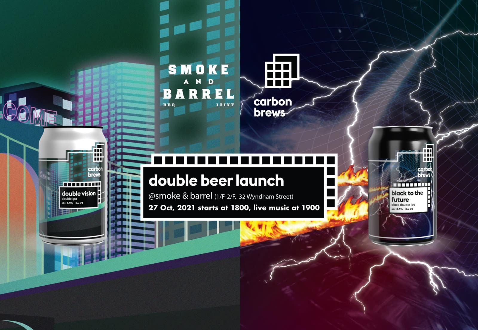 Double Carbon Brews beer launch at Smoke & Barrel (27 October, from 6pm)