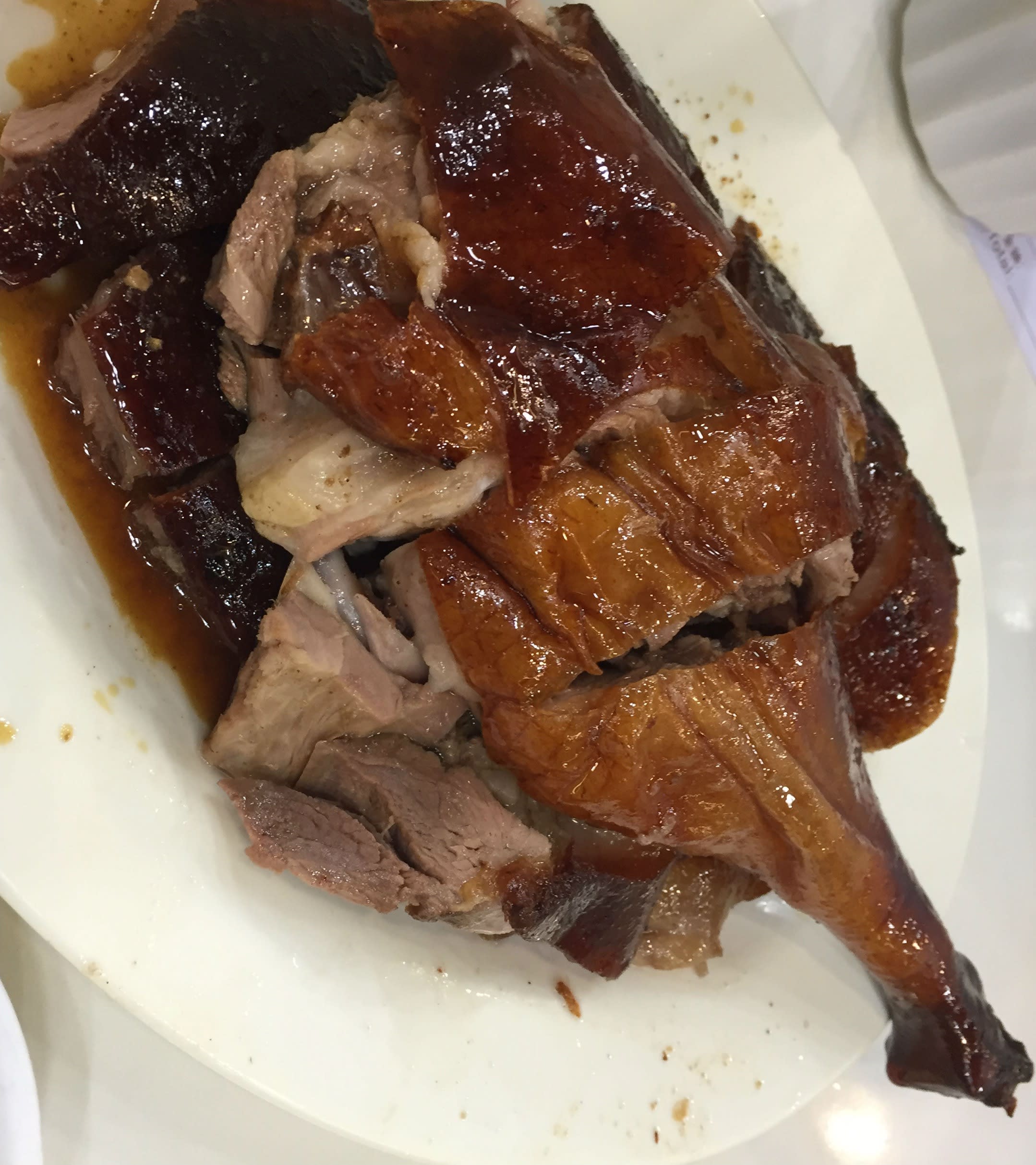 Roasted Goose - dry and overcooked