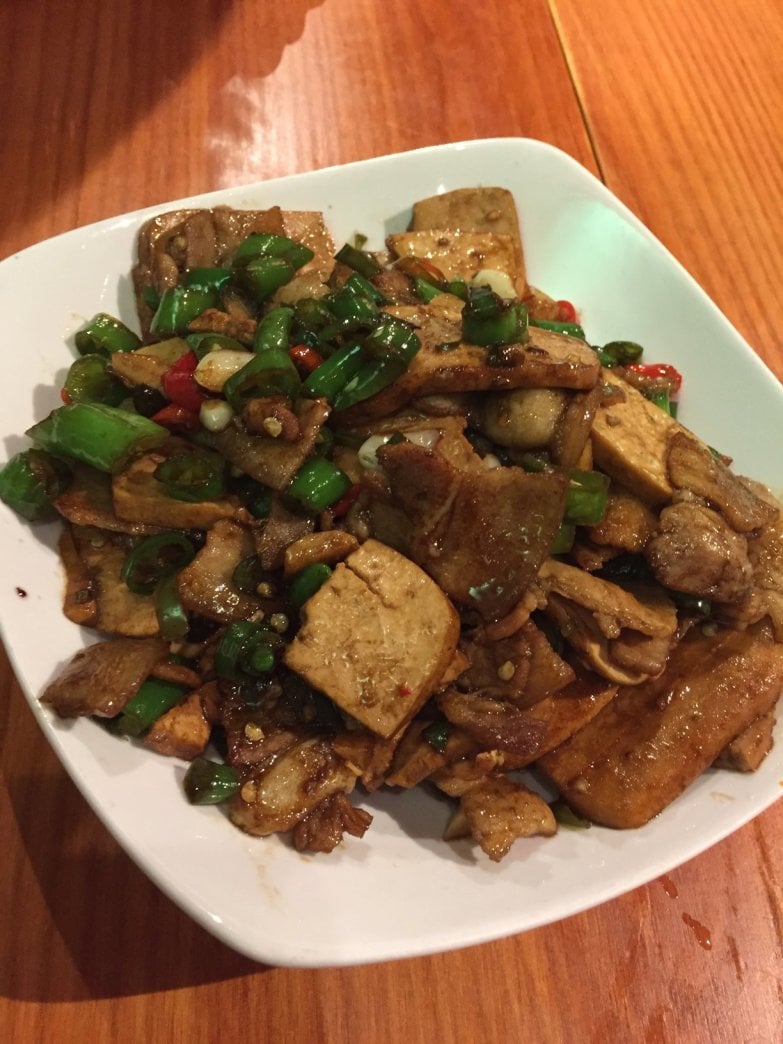 Pork Belly with Dried Tofu