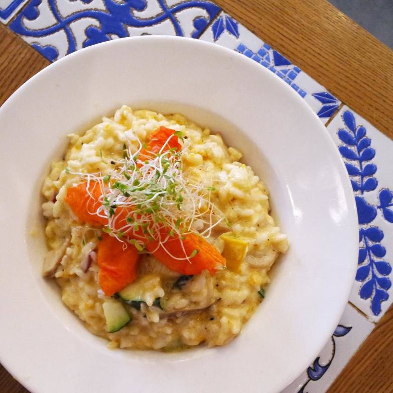 Salted egg yolk risotto from Hami Harmony