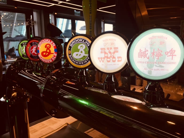 Brooklyn ales at Shake Shack