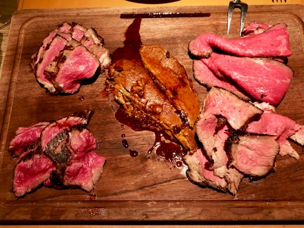 Porterhouse Beef It Up menu