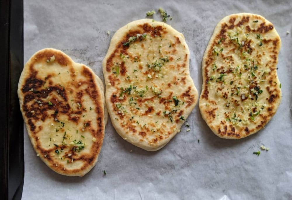 印度烤餅 - Naan