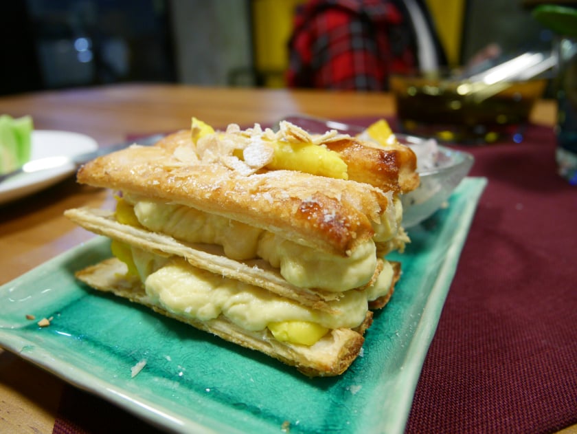 Durian napoleon