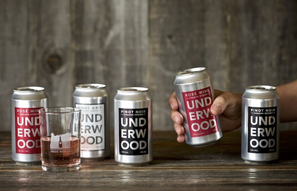 Underwood canned wine