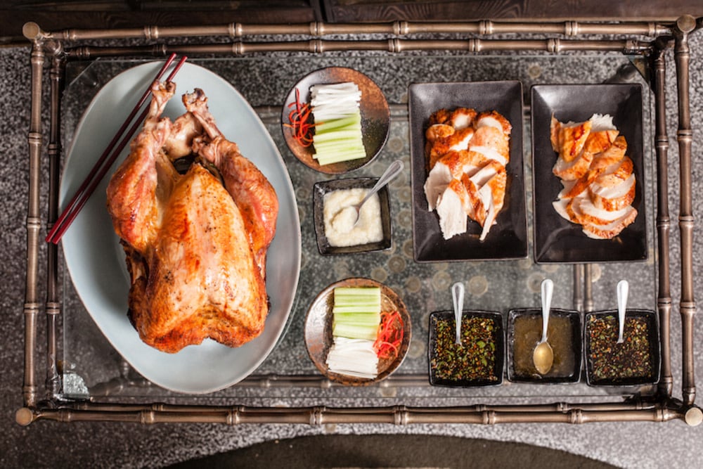Thanksgiving at Mott 32