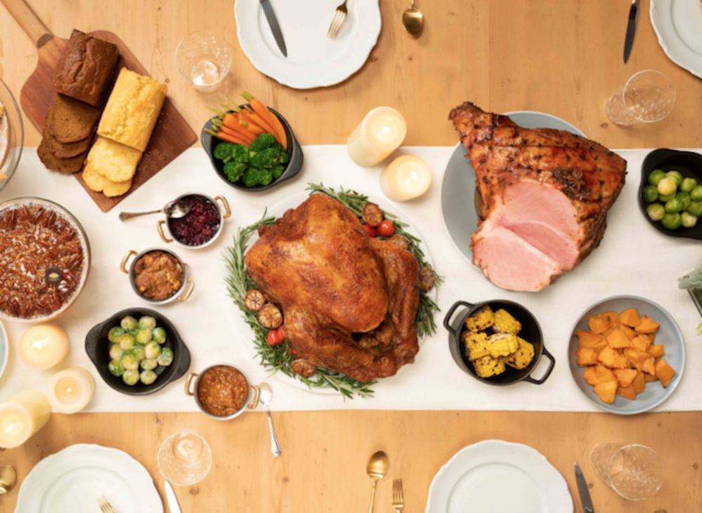 Takeaway turkey from the Mandarin Oriental