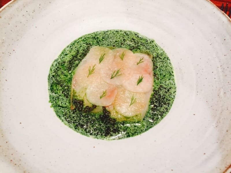 Hamachi Crudo