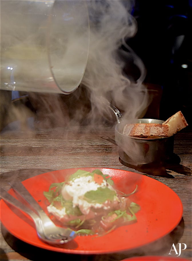 Smoked Burrata Salad