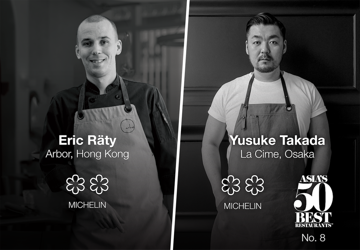 Arbor x La Cime 4-hands menu in Hong Kong