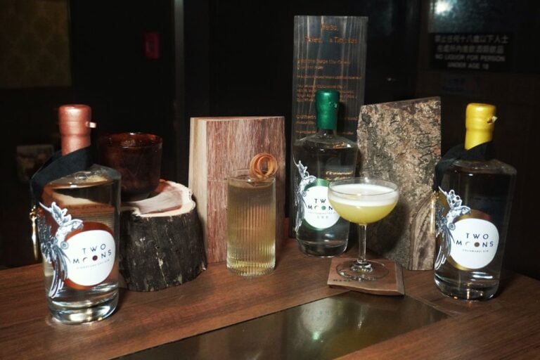 Trees, Tales & Tipples cocktail menu