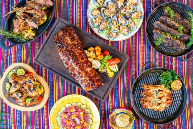 Latin American buffet The Farmhouse Hyatt Centric