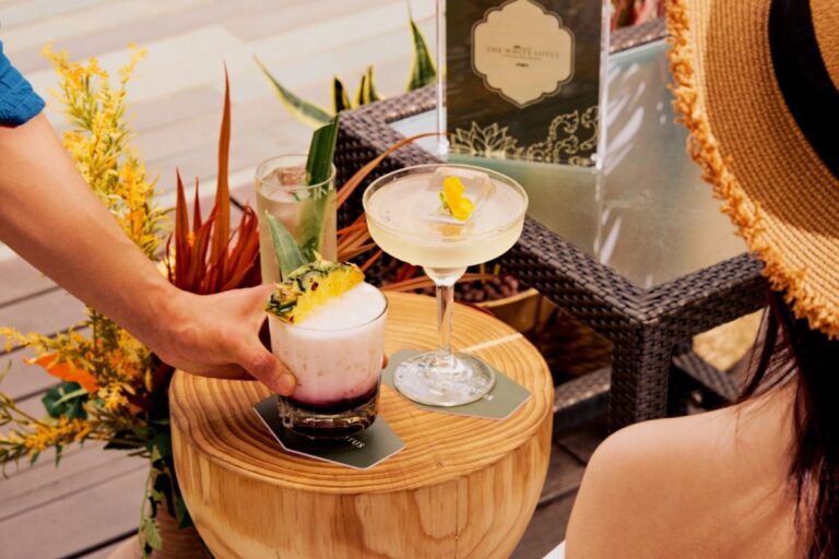 Four Seasons Hong Kong The White Lotus TV show-inspired cocktails