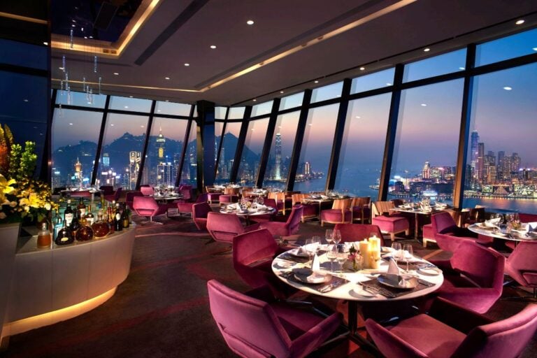best restaurants view a view Hong Kong Le 188