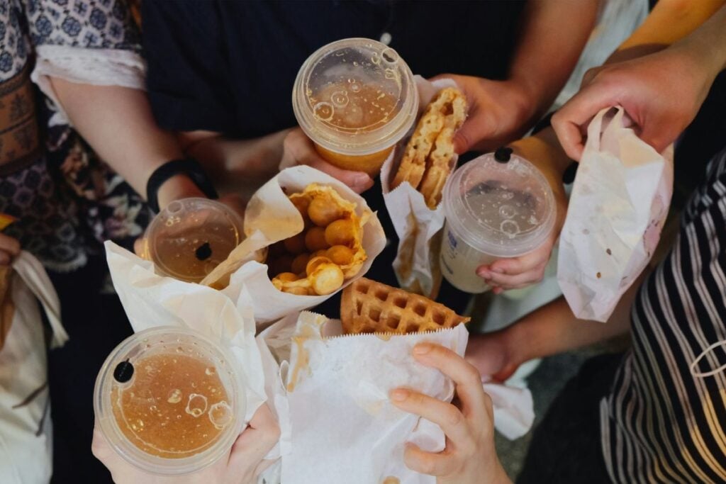 Essential Cantonese phrases to use on your next trip to Hong Kong 3 essential Cantonese phrases visiting Hong Kong milk tea and egg waffles