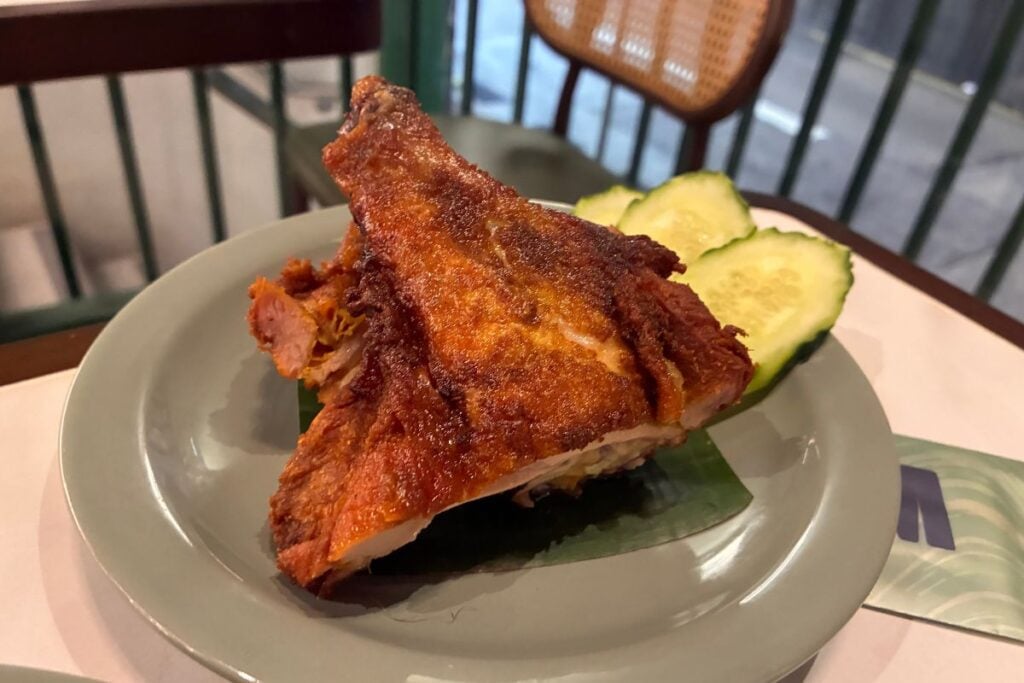JOM review: new coconut-themed brunch menu dishes out serious Singaporean flavours 3 JOM Sheung Wan Singaporean food nasi lemak fried chicken