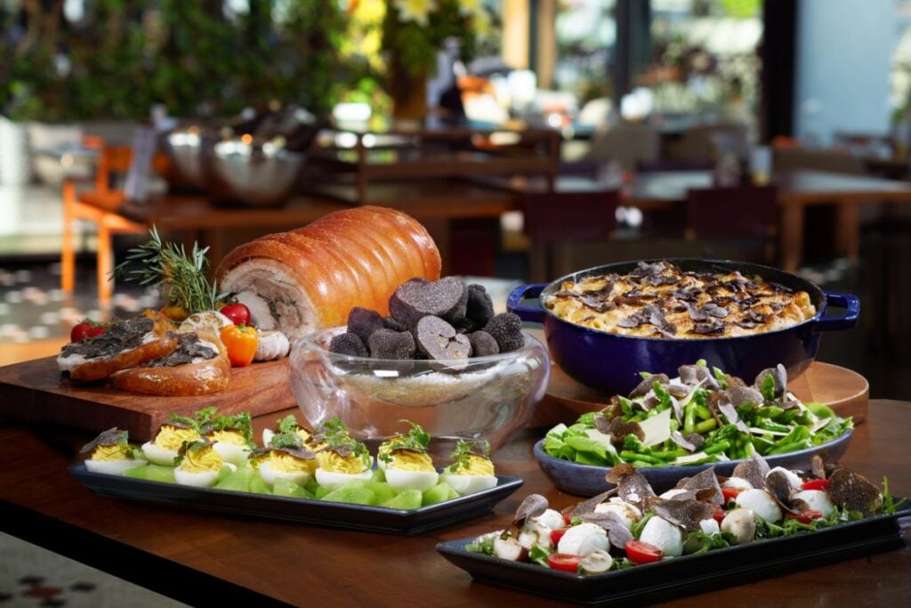 Regent Hong Kong Harbourside black truffle buffet