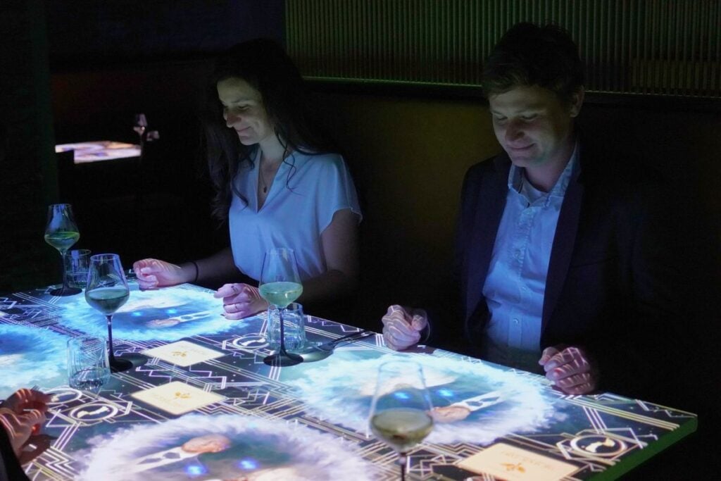 The Magic Table 3D visual dining series Grand Hyatt Hong Kong
