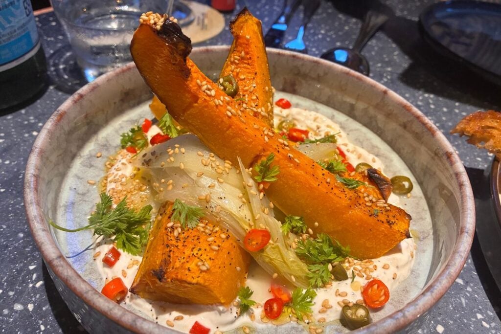 AER review: SoHo's new part-club, part-restaurant dishes out a strong culture-fusing menu 2 AER review SoHo restaurant roasted squash