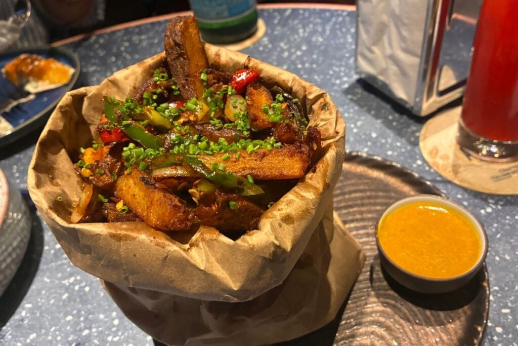 AER review: SoHo's new part-club, part-restaurant dishes out a strong culture-fusing menu 3 AER review SoHo restaurant spice bag