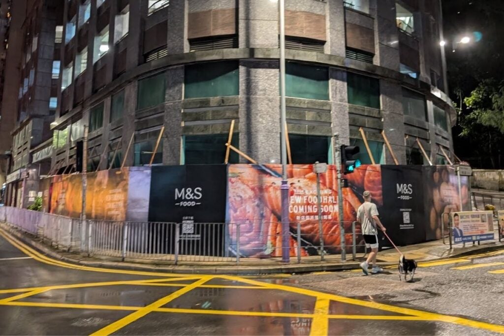 Marks & Spencer M&S Foodhall opening up in Sai Ying Pun