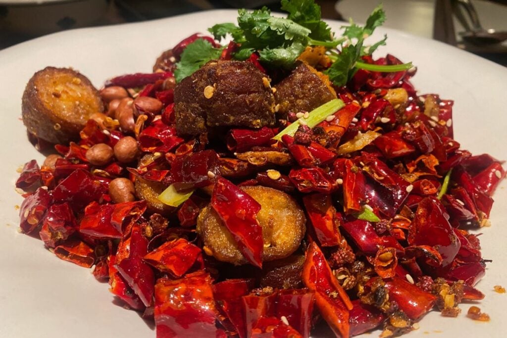 smoked eel Sichuan Rouge review
