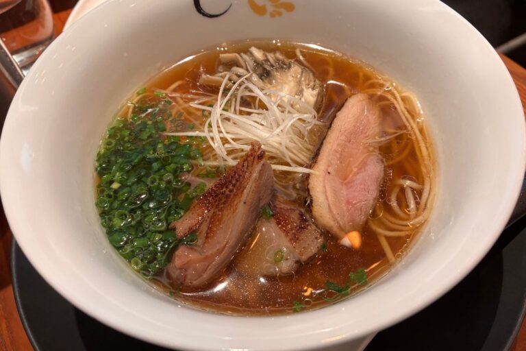 Konjiki Hototogisu pigeon ramen in Hong Kong