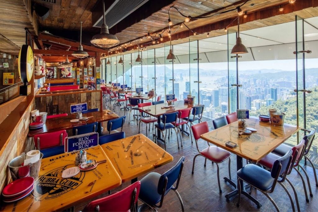 best themed restaurants Hong Kong Bubba Gump Shrimp Co. Hong Kong