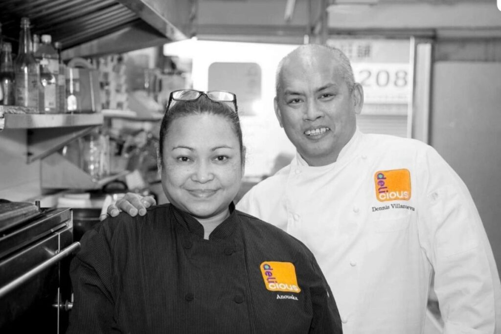 Delicious Catering HK Dennis and Anouska Villanueva