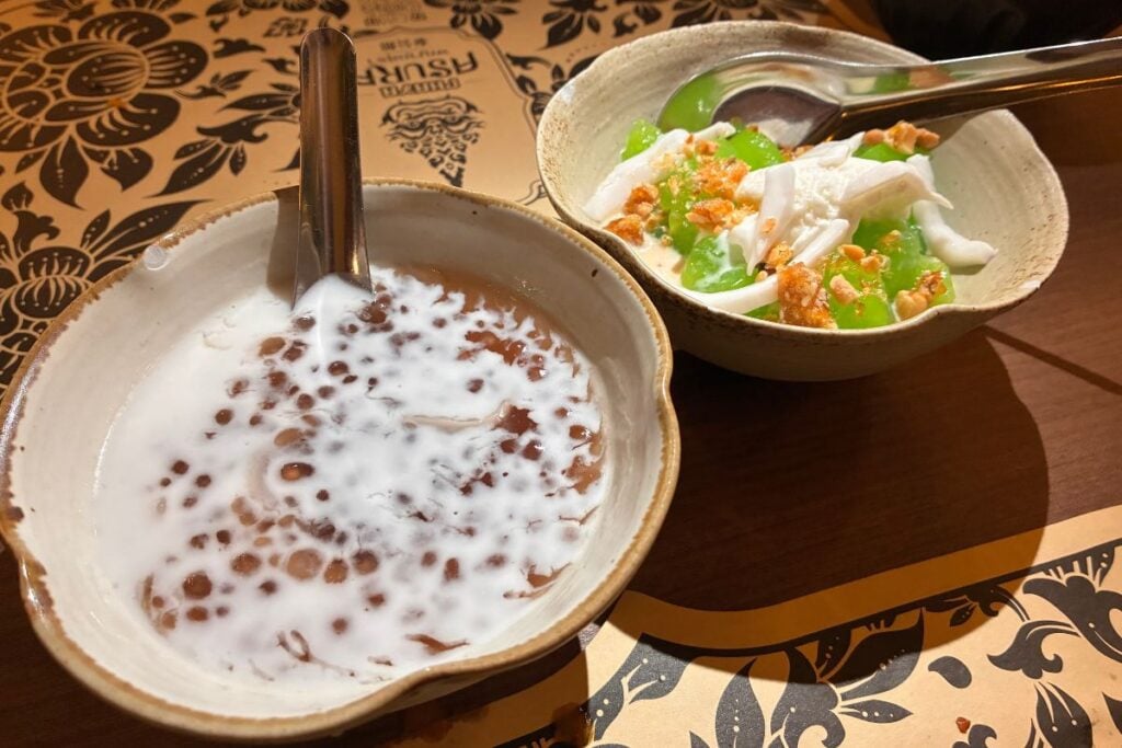 Phaya Asura review: a Kai Tak restaurant showing Thai food isn't just spicy and salty 3 Phaya Asura organic sago soup and the pandan balls delight