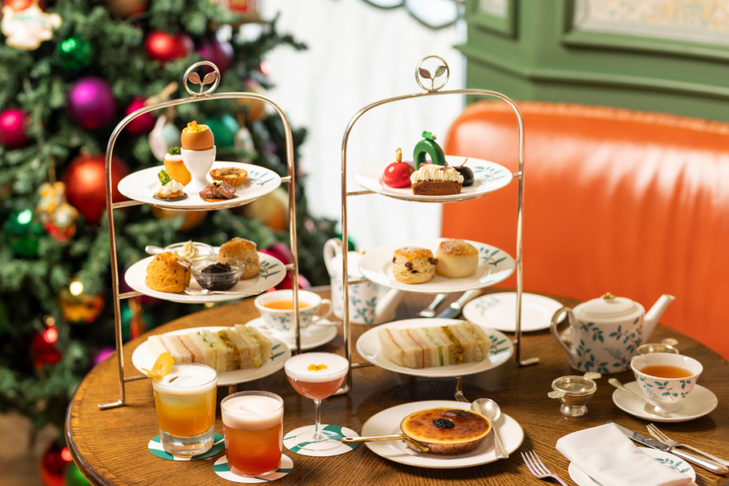 Fortnum & Mason features three festive afternoon tea sets, from sweet to savoury