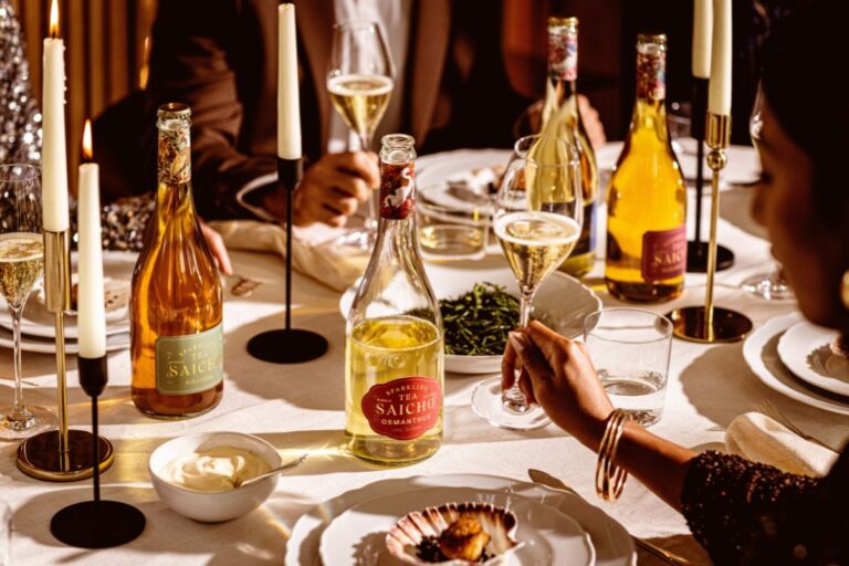 Sancho sparkling tea new Osmanthus flavour