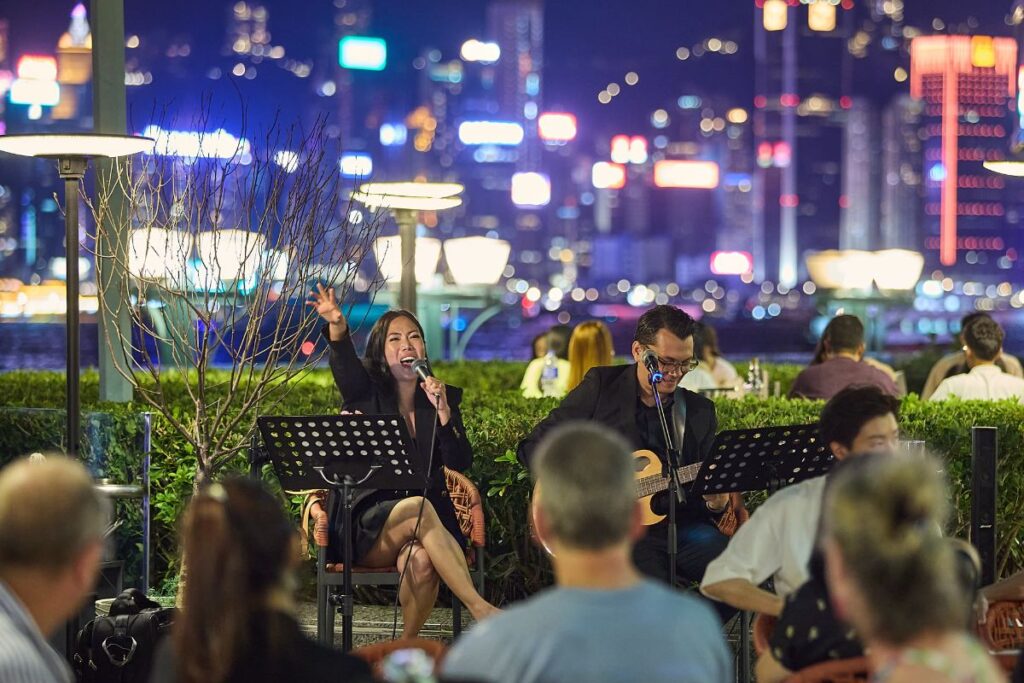 best New Year's Eve menus parties Hong Kong The Bayside