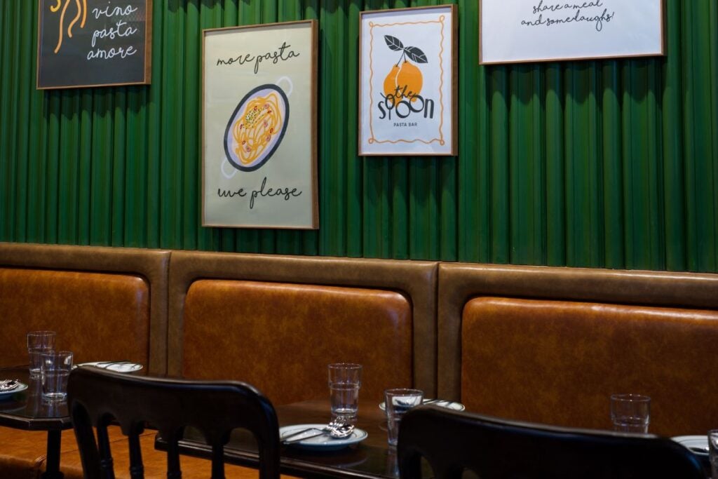 The Spoon pasta bar interior