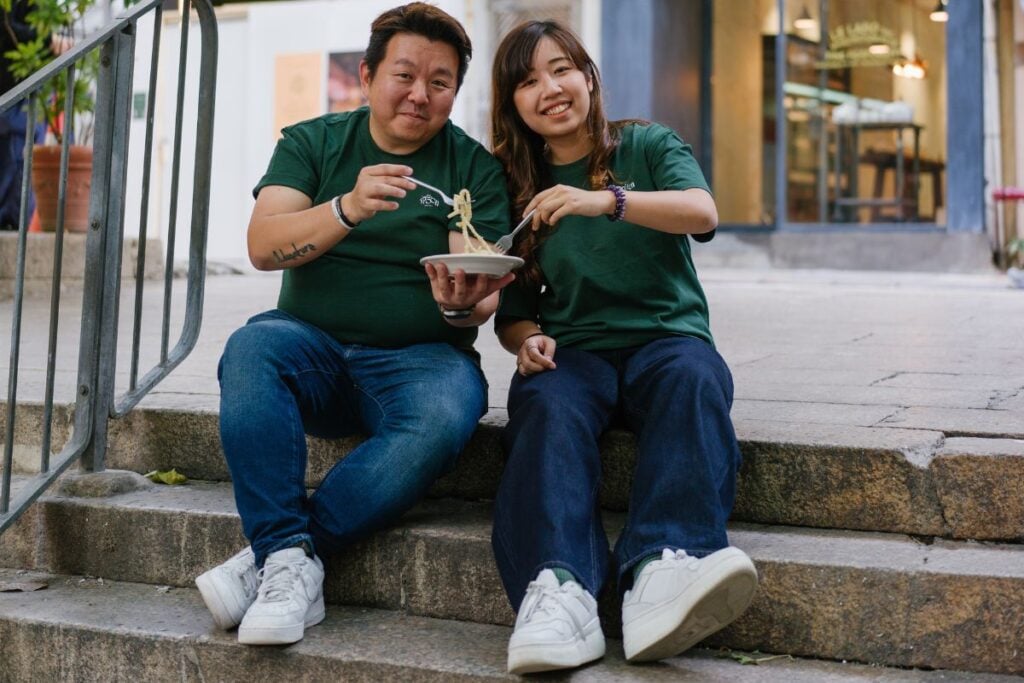 The Spoon pasta bar Carmen Lau and Dylan Tan