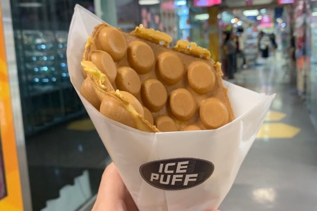 ICE PUFF The best egg waffles in Hong Kong