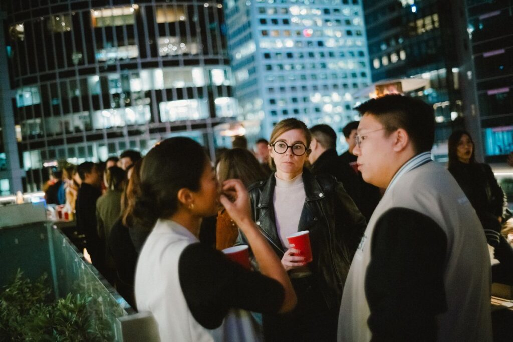 Foodie and reception, Hong Kong