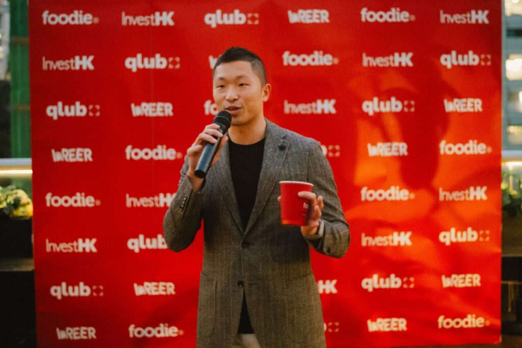 Foodie and reception, Hong Kong